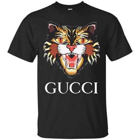 gucci angry cat t shirt replica amazon|Gucci t shirt authentication.